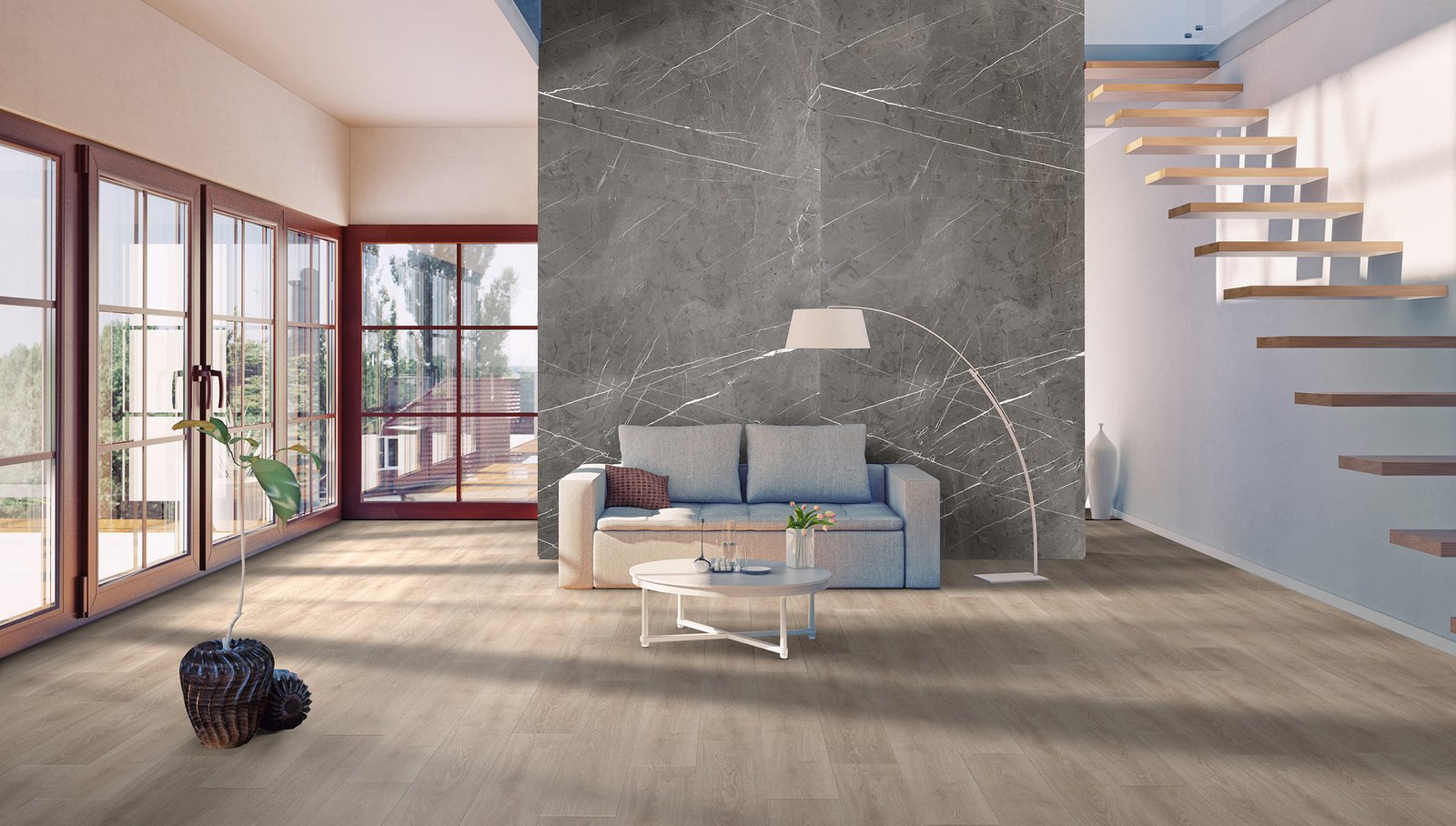 KWK026 Grey Pietra Marble, PT - Image 14