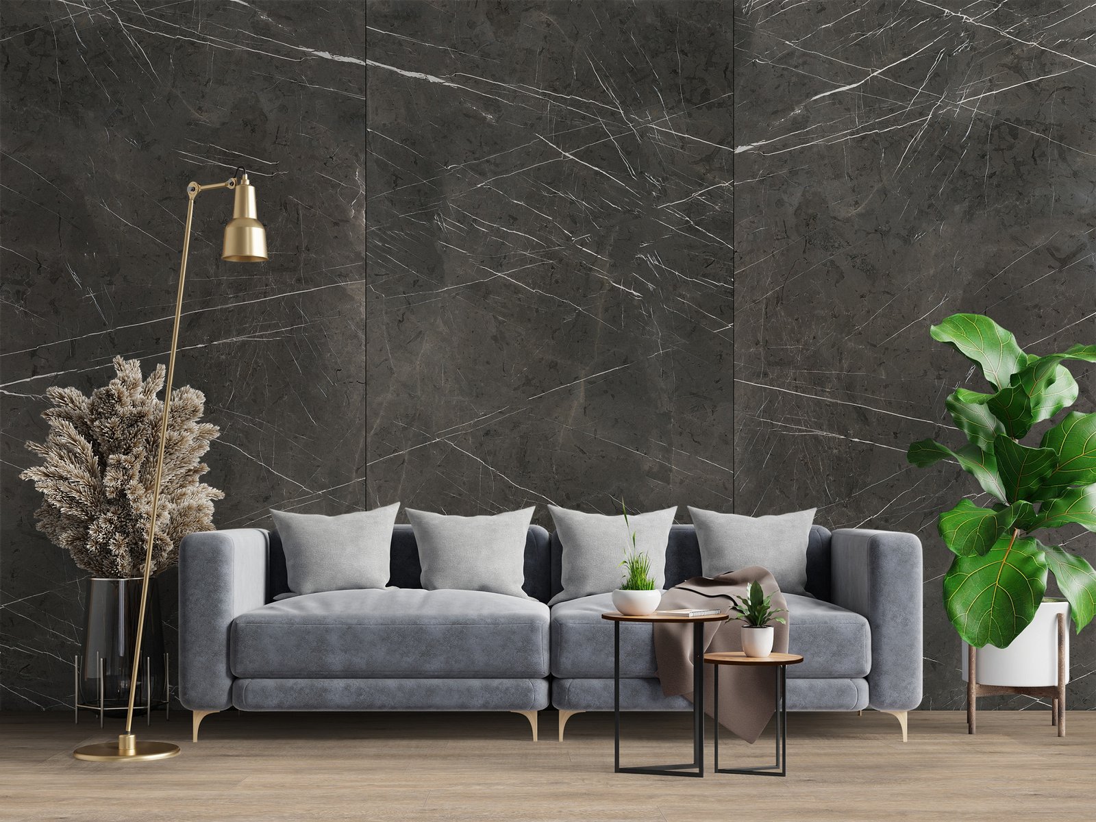 KWK026 Grey Pietra Marble, PT - Image 8