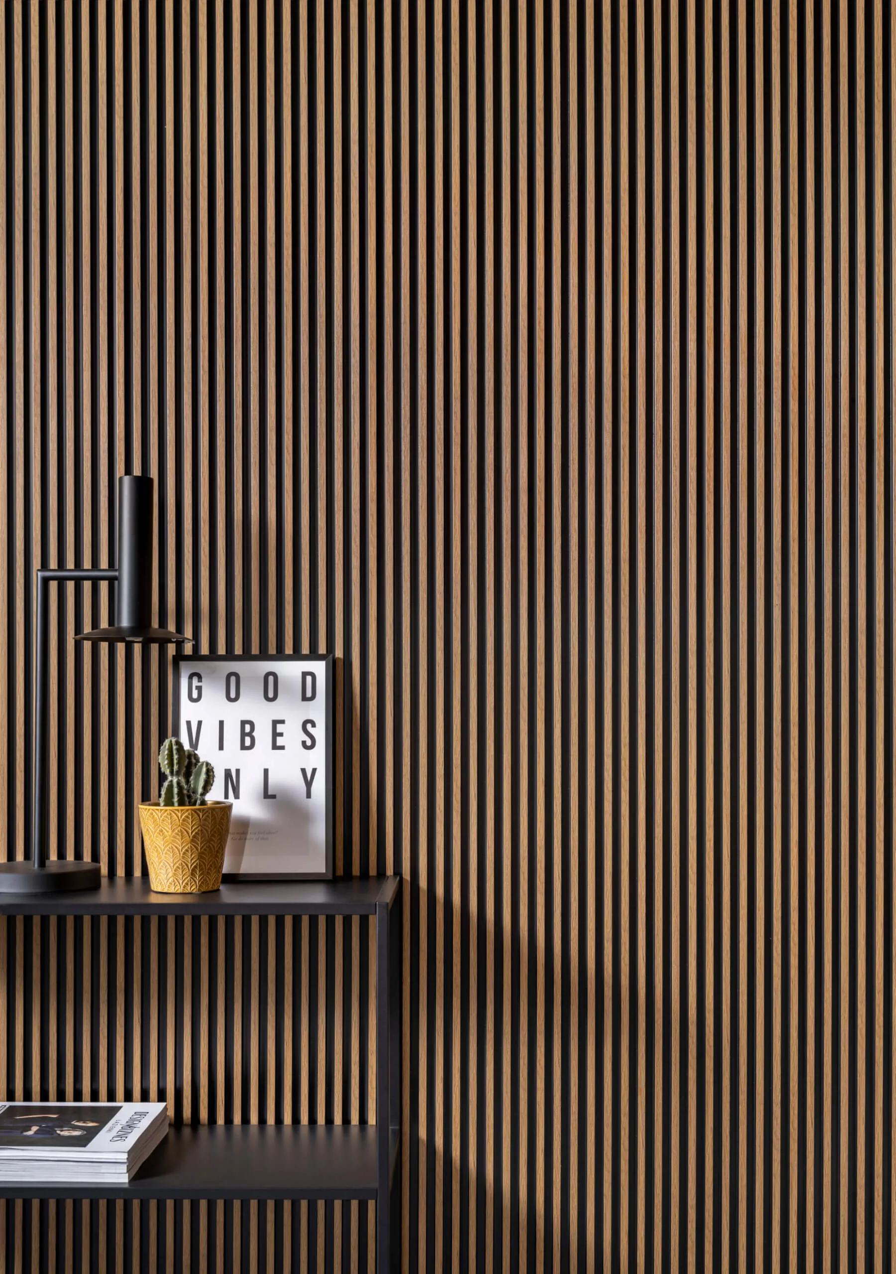 Vandeniui atsparios lamelės L0106 Stretto (2700mm), klasikinis ąžuolas - Image 4