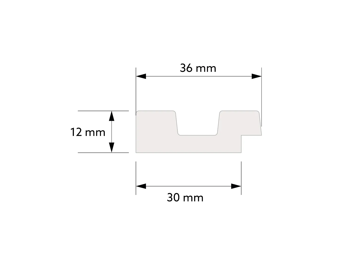 Vandeniui atsparios lamelės L0105L Stretto (2700mm), natūralus ąžuolas - Image 11