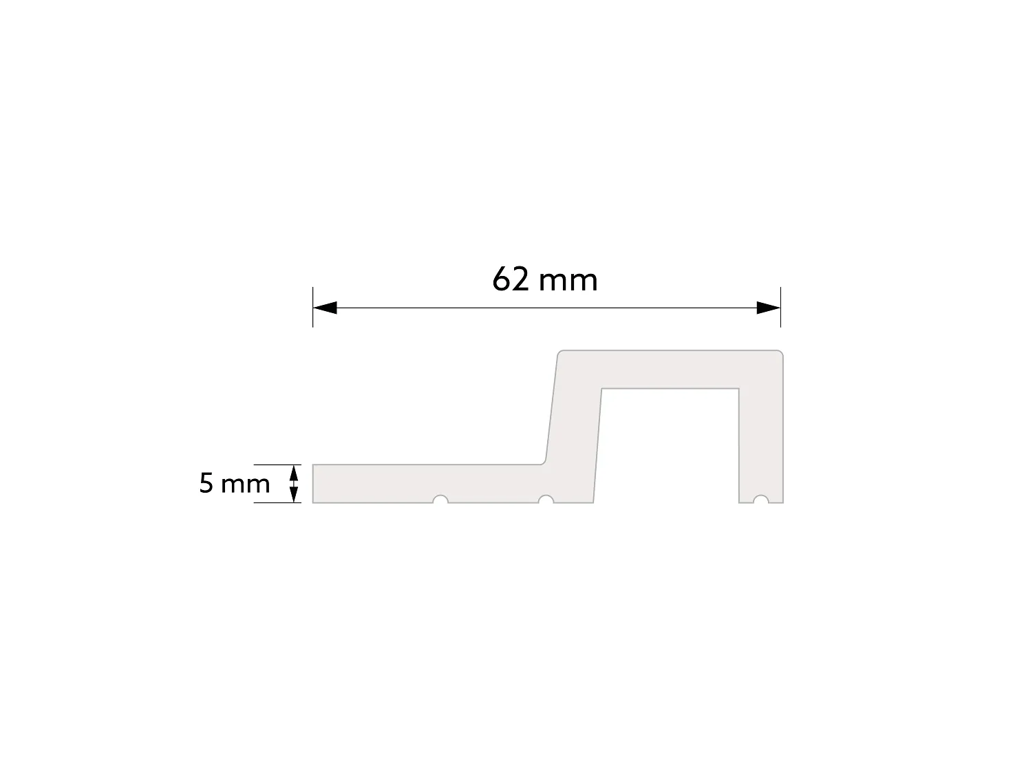 Vandeniui atsparios lamelės L0302R Largo (2700mm), šviesus ąžuolas - Image 9