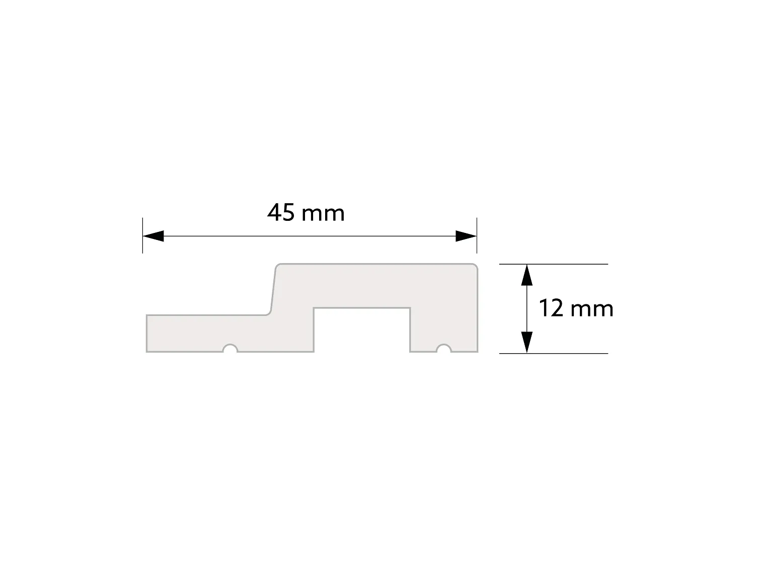 Vandeniui atsparios lamelės L0204R Medio (2700mm), tamsus ąžuolas - Image 10